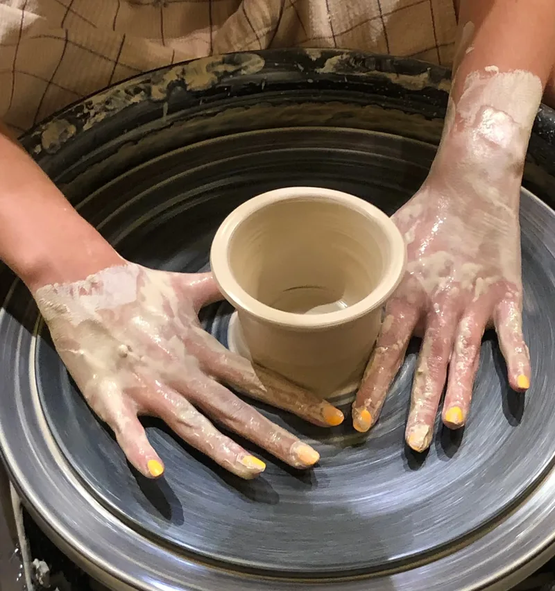 Saturday Pottery on the Wheel 12-1