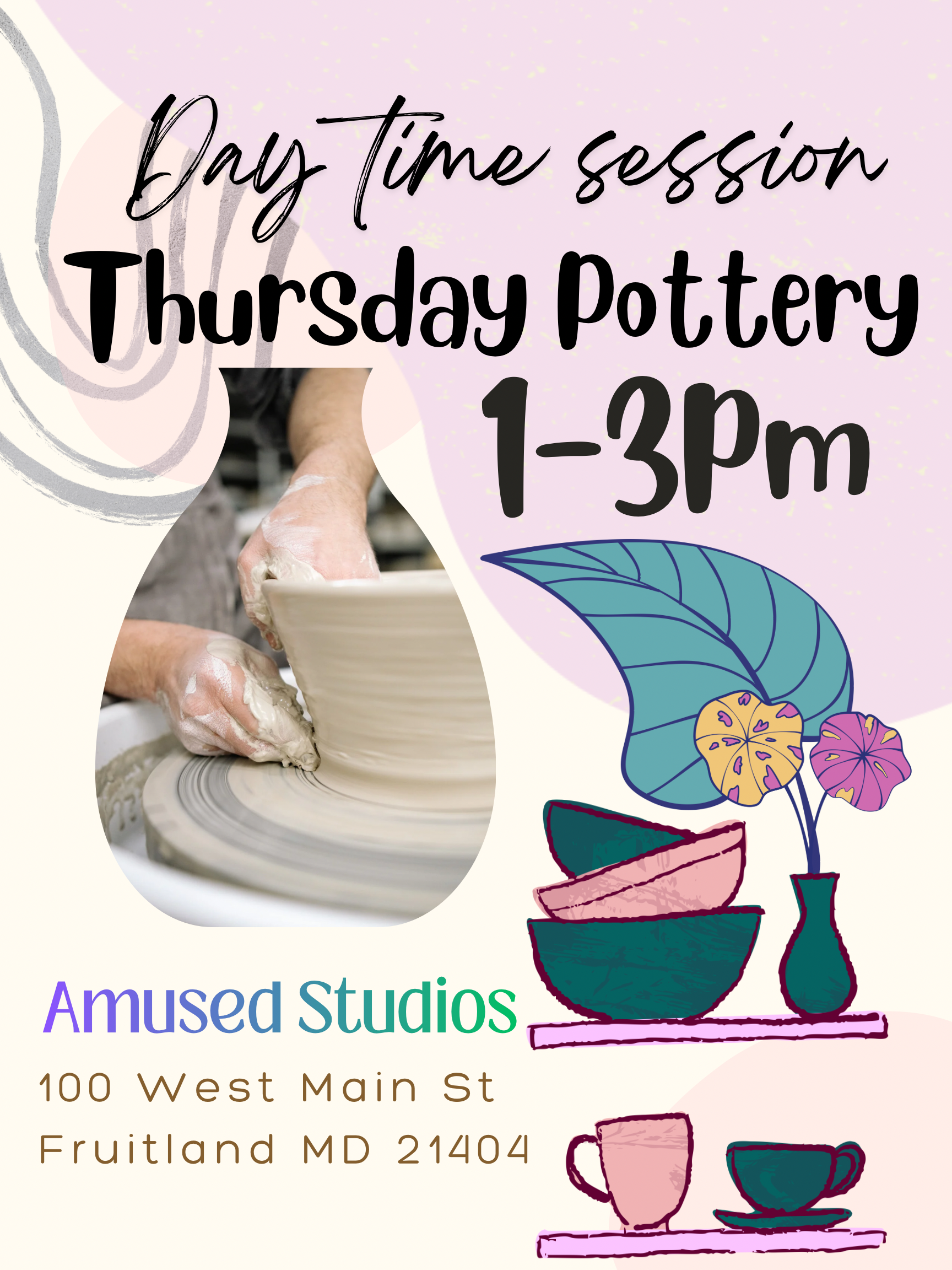 3 Week Session: Daytime, Thursdays in December, 1-3 pm